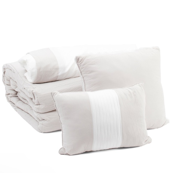 🎉LAST PIECE🎉DREAM STORIES 10Pc Extra Soft Solid Comforter Set - Picture 3 of 12